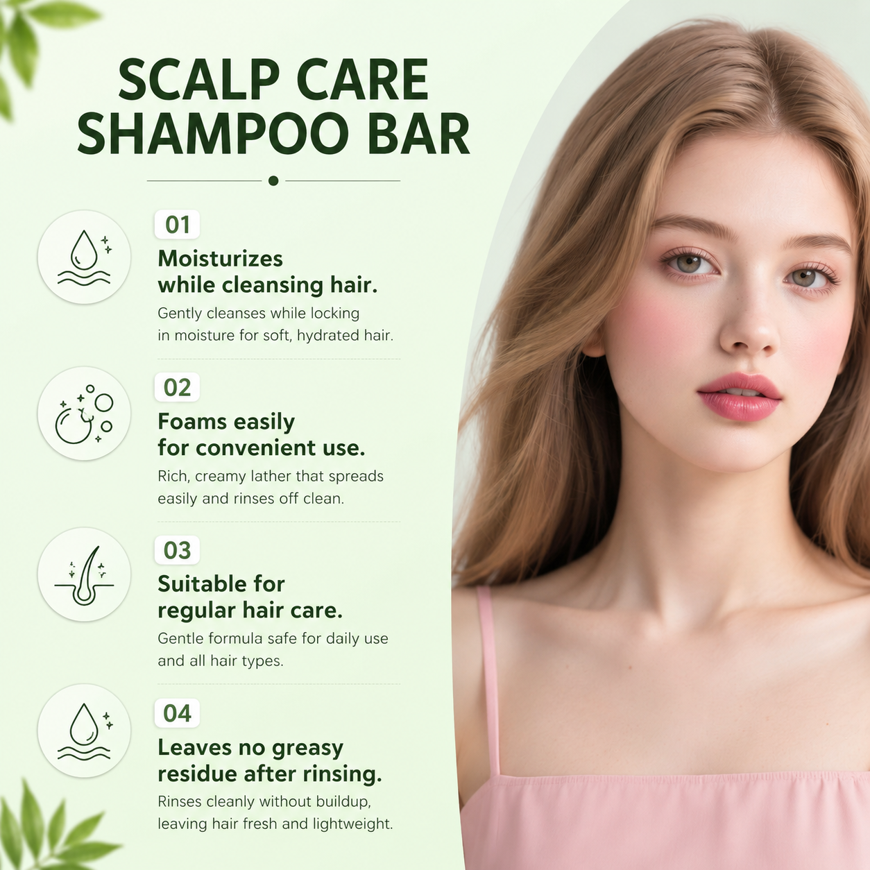 Korean Botanical Scalp Care Shampoo Bar