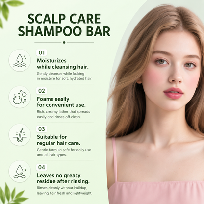 Korean Botanical Scalp Care Shampoo Bar